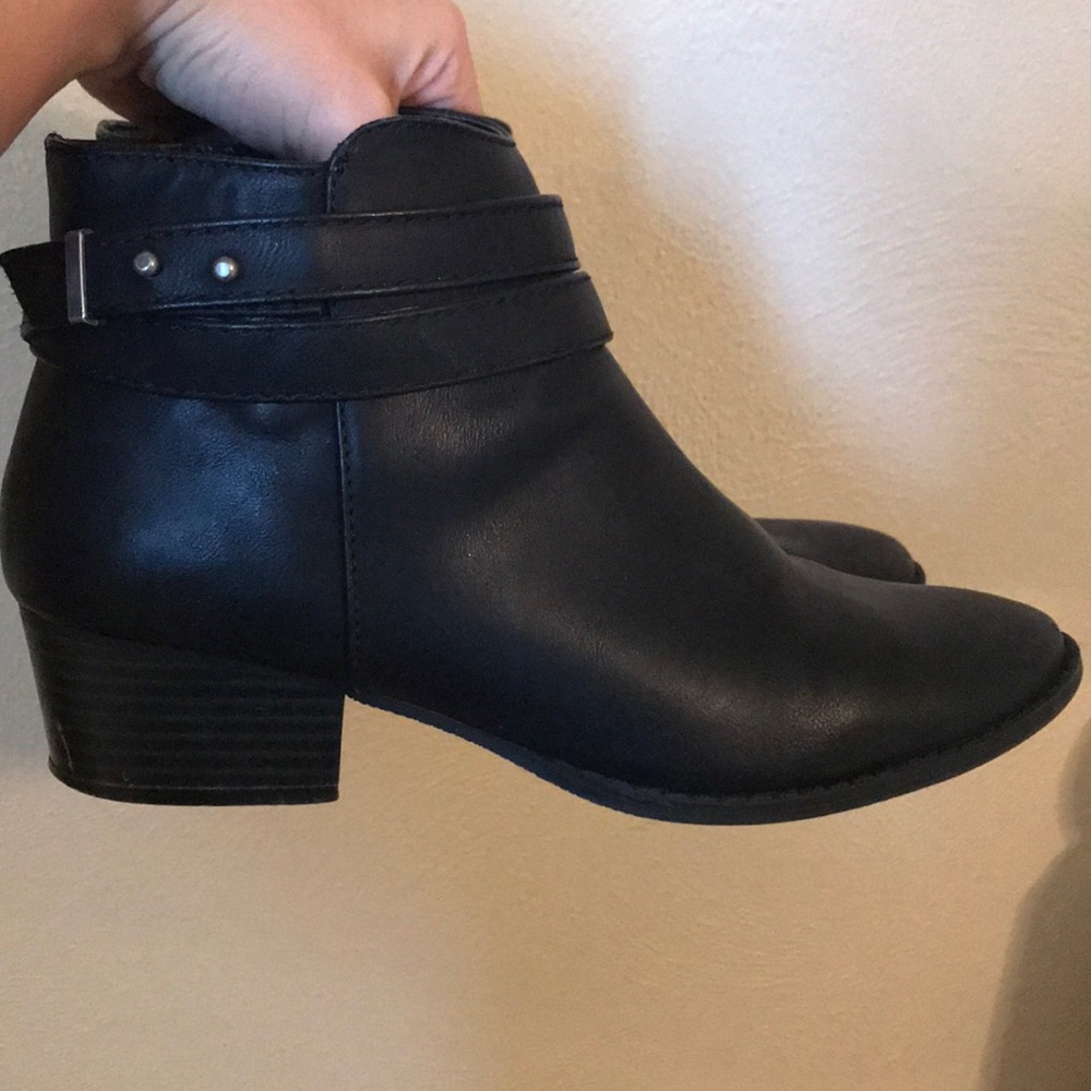 Lauren Conrad Black Booties